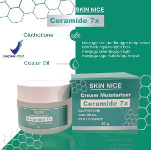 SKIN NICE MOISTURIZER CREAM WITH 7X CERAMIDE 100% ORIGINAL BPOM