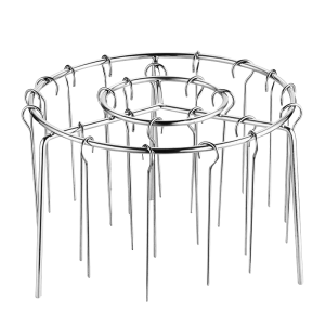 Snainy | Stainless Steel Stand-Up Grill Rack