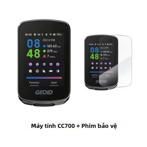 Máy Tính Xe Đạp GEOID CC700 Màn Hình Màu 28 Inch Đồng Hồ Đo Tốc Độ GPS Với Định Vị Tuyến Đường WiFi Máy Đo Đường Đi Xe Đạp Chống Nước Dành Cho Xe Đạp