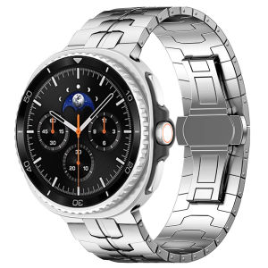 CRESTED | Stainless Steel Strap for Samsung Galaxy Watch 8 40mm 44mm Replacement Wristband for Galaxy 8 Classic 46mm Strap Accessories