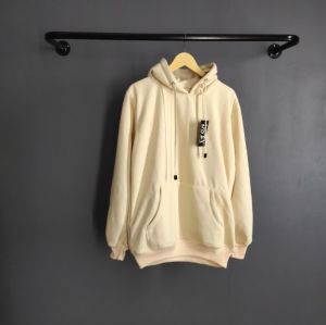 SWEATER HODIE POLOS DEWASA bahan fleece tebal