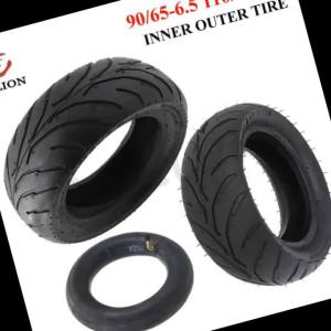 90/65-6.5 110/50-6.5 Tyre For 47CC 49cc Mini Dirt Bike Scooter Motorcycle E-Bike Motorcycle Wheel Rim Inner Tube Outer Tires