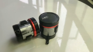 กระปุกน้ำมันเบรค AEM Factory ไทเทเนียม ราคาข้างละ สำหรับปั๊ม Brembo corsa corta / RR แบบไม่ต้องใช้ขาจับ