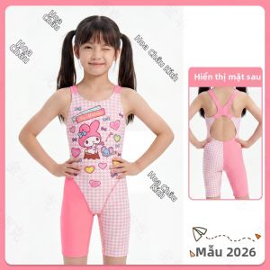 ZOKE | Bộ Đồ Bơi Đơn Cho Bé Gái Dành Cho Huấn Luyện Tốc Độ Cạnh Tranh