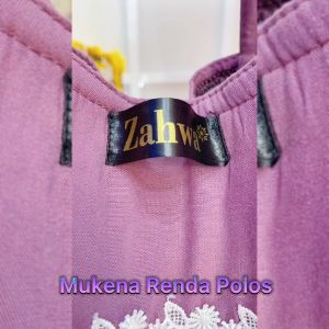 Mukena Bali Polos Renda Super Jumbo