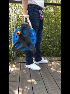 Bộ cuộn ống nước dùng để cuộn ống nước tưới cây rửa xe chất liệu nhựa ABS Inox có nhiều loại