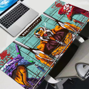 Bandai | Anime Mouse Pads Large 1000x500 Gaming Mousepad E-Evangelions Keyboard Gamer Mouse Pad Laptop Desk Mat Girl Asuka Mouse Mats
