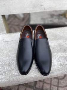 Giày tây công sở nam da bò thật giày nam mũi nhọn đi bền êm chân giày được bảo hành trọn đời