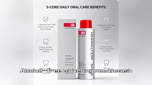 iD Whitening Stain MouthwashAlcohol Free For Daily Teeth Cleansing & Fresh Breath Oral Care237ml