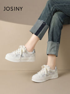 Josiny | Platform Heel Canvas Shoes