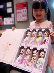 17 ซมบาเดนตุ๊กตาเจ้าหญิงของขวัญวันเกิดสาวแฟชั่นตุ๊กตาชุดของเล่นพลาสติกวัสดุเหมาะสำหรับอายุ 2-14