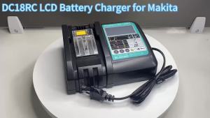 DC18RC Li-ion Battery Charger For Makita 14.4V 18V BL1830 Bl1430 DC18RF BL1815 BL1415 LXT400 BCl180W DC18RD DC18RE DC18SF BL1860