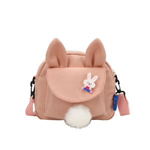 IELGY womens canvas one-shoulder and meaaenger bag japanese cartoon cute bag