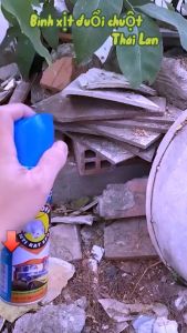 COMBO 2 Chai Xịt Đuổi Chuột 300ml RAT OFF ANTI RAT SPRAY -Thái Lan