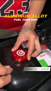 Universal Motorcycle Fuel Tank Cap Cover CNC Aluminum Alloy Oil Cap Anti-Rust Durable Decorative