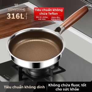 RONGCHUAN | Mini 316L Stainless Steel Food-Grade Non-Stick Frying Pan