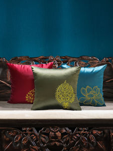 Khăn Trải Giường Lụa Thái Lan Phong Cách Đông Nam Á Khăn Trải Giường Sofa Khách Sạn Khăn Trải Giường Phòng Khách Khăn Trải Giường