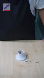 ขั้ว แป้น กระเบื้อง E27 (R-36) CR-50