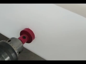 ABS Plastic Water Tower Connector 1/2 Inch Reverse Thread Cream Water Tank Converter