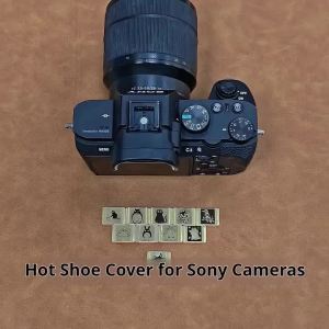 Metal Hot Shoe Cover Camera Dustproof Cap For Sony ZV1 A7M4 A7C2 A6700 A7R5 FX30 A7S3 A6000 A6400 A6600 Camera Accessories