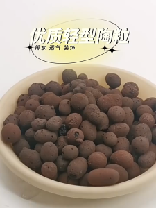 (2L) Gardening ceramsite lightweight breathable and water-absorbent suitable for paving and bottoming flowers and succulents small-sized planting