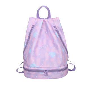 Childrens Waterproof Fitness Bag Swimming Equipment Dual Shoulder Male Female Light Swim Bag Sports Storage Bag Backpack