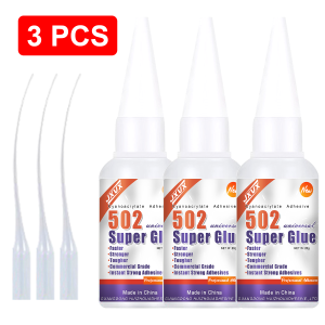 502 Strong Super Ceramic Glue Porcelain Tile Extra Strong Instant Adhesive Contact Cyanoacrylate 502 Metal Rubber Heat Resistant