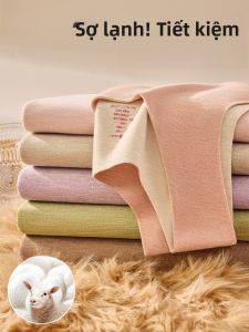 MiiOW | Áo ba lỗ lót lông cừu lụa giữ nhiệt cho nữ MiiOW Cat Person Áo ba lỗ không đường may mùa thu đông mới không có đường may