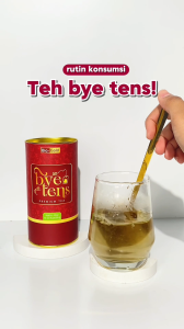 Paket 2 Kaleng Bye Tens Teh Celup Herbal Obat Untuk Tekanan Darah Hipertensi