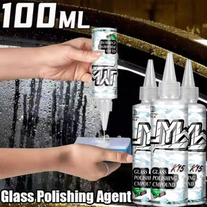 Glass Polishing Agent Car Windshield Oil Film Remover Deep Cleaner Compound Clear Window Auto Detailing Tools