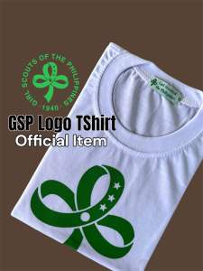 Original | GSP TSHIRT Girl Scouts White Logo T-Shirt Lucky888