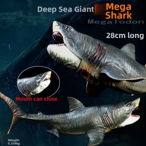 Giant Prehistoric Megalodon Shark Model Toy