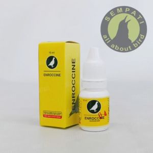 SEMPATI Enroccine Vitarest Obat Merpati BAB Feses Hijau Snot Ngorok Anti Mikroba Atasi Burung Merpati Dara BAB Feses Kapur Gangguan Pencernaan ENROCC