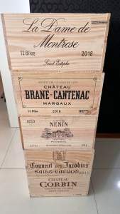 Upcycle and recycle wooden wine crate or boxes ideal for storage or decoration or transform then into furniture or planters