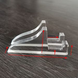 Acrylic Photo Frame Stand Base Bracket Award Medal Certificate Picture Frame Support Display Decorative Mobile Phone Show