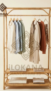 Two-Layer Clothing Rack by Ilokana Handicrafts