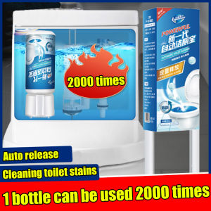 No More Manual Cleaning: Automatic Toilet Cleaner & Long-Lasting Deodorizer