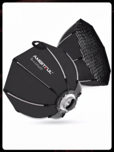 AMBITFUL | Quick-install Portable Octagonal Softbox 90cm