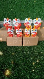 CNY Lion Deco[1 Pair] 醒狮招财进宝装饰[一对] (STC82209A/STC822072A/STC82209B/STC822072B)