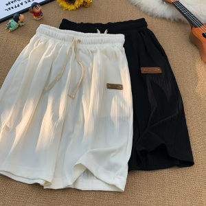Mùa Hè Thoải Mái Đường Phố Nam Họa Tiết Xương Rắn Rộng Rãi Thể Thao Quần Short Quần Đùi Sinh Viên Bóng Rổ Ống Rộng Ống Thẳng Quần Cạp Chun