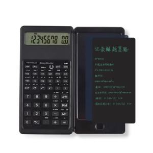 Portable Folding Scientific Calculator with 2.5 Inch LCD Screen Digital Drawing Pad LCD Writing Tablet Includes Stylus Pen