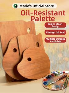 Marie’s | Student Portable Large Wooden Palette Long Rectangle
