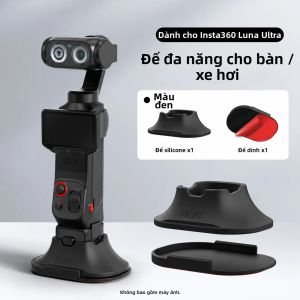 Insta360 Luna Camera Giá Đỡ Để Bàn Ultra Car Mount Giá Đỡ Dính Có Thể Tháo Rời Giá Đỡ Thể Thao Phụ Kiện Video Hành Động