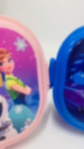 Angel Baby Cartoon Princess Frozen Elsa Anna Doraemon Hello Kitty Car 304 Stainless Steel Lunch Box Container 卡通不锈钢两层饭盒