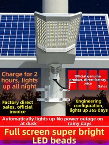 High Power LED Solar Outdoor Light