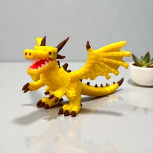 Dragon Canelo Steal Brainrot – Mini Figur Naga Kuning 3D Articulated Limited Edition