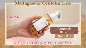 SKIN1004 Madagascar Centella Ampoule Serum Extract Centella untuk Kulit Sensitif Berjerawat Skin Barier [BPOM+ORI]