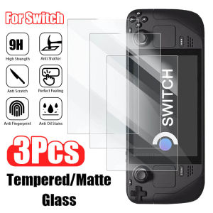 3PCS Tempered Glass For Nintendo Switch2 Matte Protective Glass For Switch OLED Switch Lite Anti-Scratch HD Screen Protector