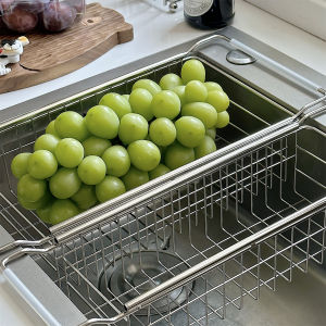 Expandable Stainless Steel Kitchen Storage Rack