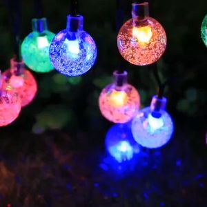 Solar Colored 30 LED Decorative Lights: A Guide to Outdoor Garden Lighting